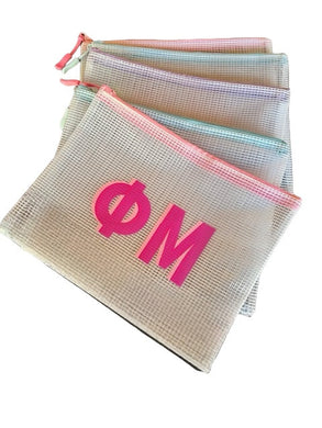 Zip Bag- Phi Mu