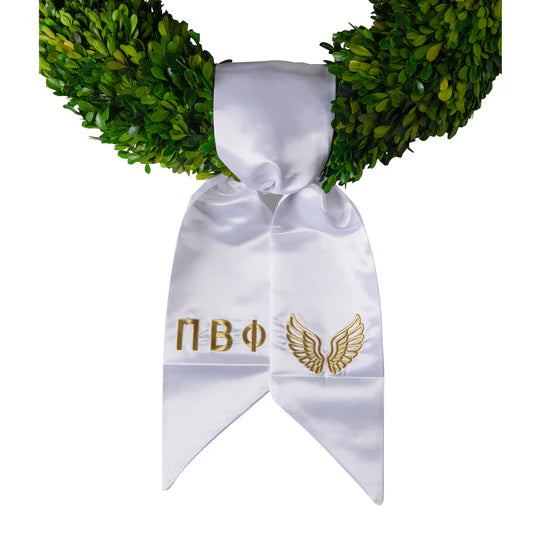 Wreath Sash- Pi Beta Phi