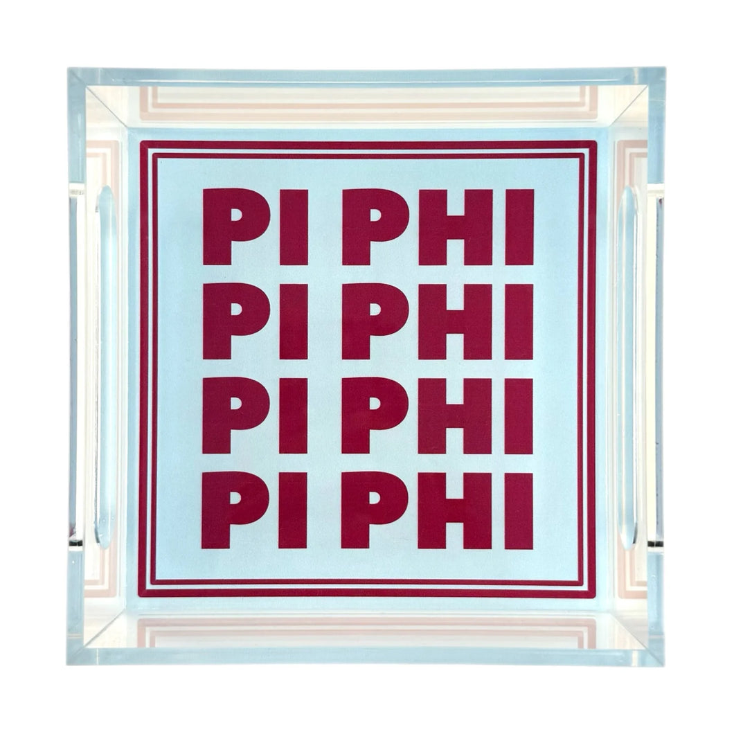 Small Tray- Pi Beta Phi