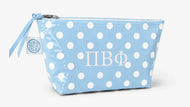 Coated Cosmetic Bag- Pi Beta Phi