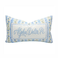 Grandmillenial Velvet Pillow- Alpha Delta Pi