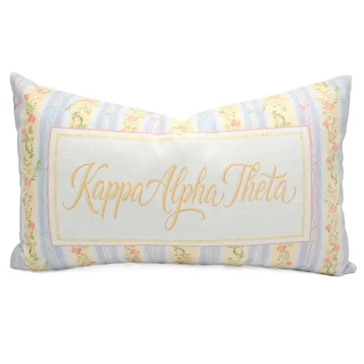 Grandmillenial Velvet Pillow- Kappa Alpha Theta