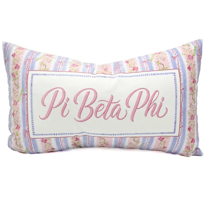 Grandmillenial Velvet Pillow- Pi Beta Phi