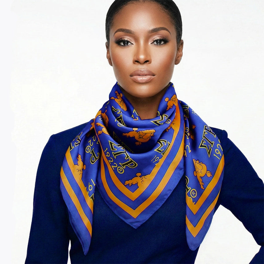 Poodle Square Scarf- Sigma Gamma Rho