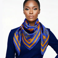 Poodle Square Scarf- Sigma Gamma Rho