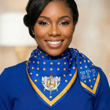 Polka Dot Square Scarf- Sigma Gamma Rho