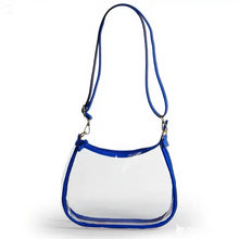 Clear Purse with Scarf- SMU