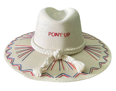 PREORDER Gameday Straw Hat- SMU