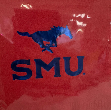 Beverage Napkins- SMU Red