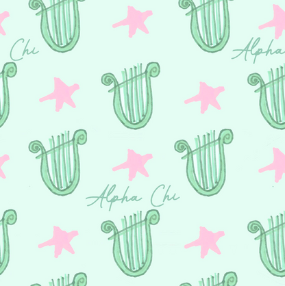 Iconic Cosmetic Bag-Alpha Chi Omega
