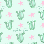 Iconic Cosmetic Bag-Alpha Chi Omega