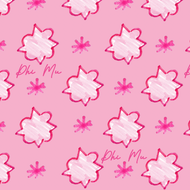 Iconic Cosmetic Bag-Phi Mu