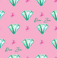 Iconic Cosmetic Bag-Delta Zeta