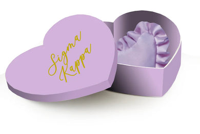 Sorority Badge Pillow and Box - Sigma Kappa