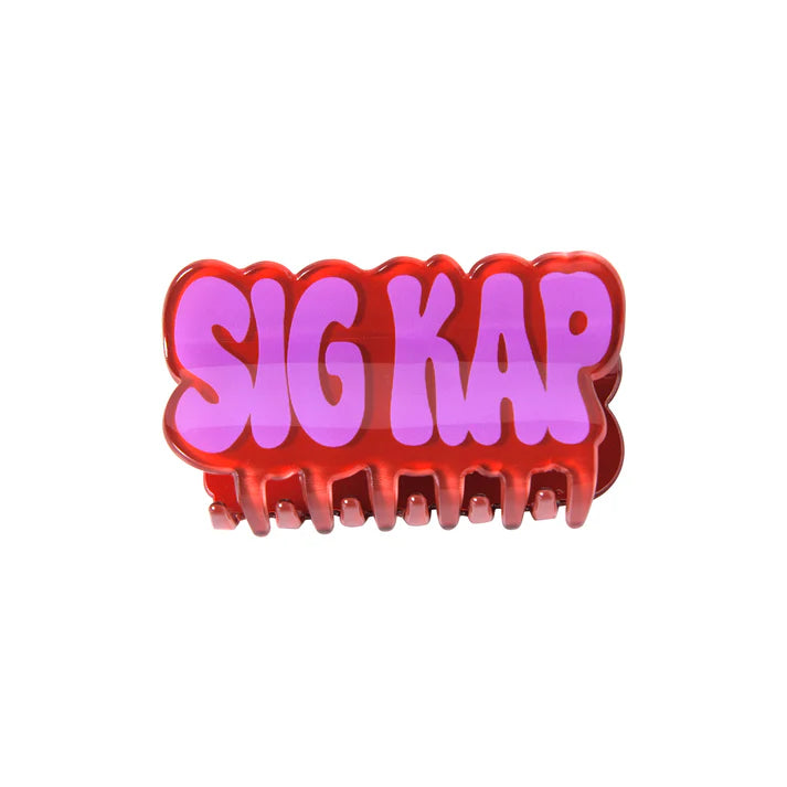 Retro Hair Clip- Sigma Kappa