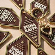 Enamel Motel Keychain- Sigma Kappa