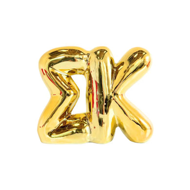 Gold Bubble Shelf Letter-Sigma Kappa