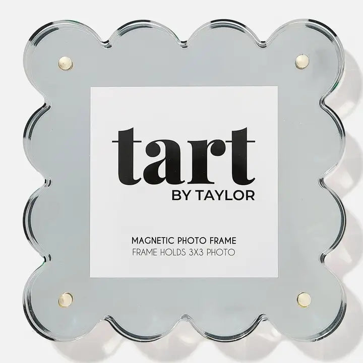 Mini Acrylic Picture Frame- Silver Chrome