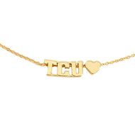 Heart Necklace- TCU