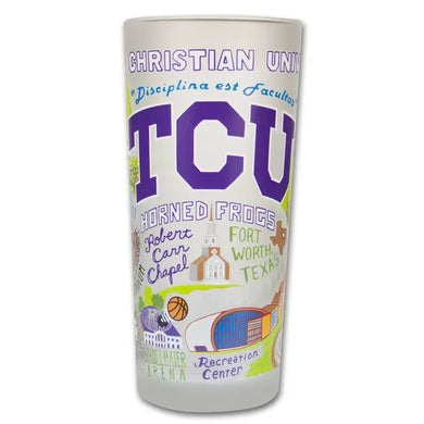 Drinking Glass- TCU