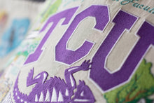 Embroidered Pillow- TCU