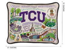 Embroidered Pillow- TCU
