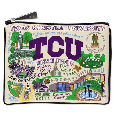 TCU Woven Pouch