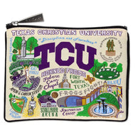 TCU Woven Pouch