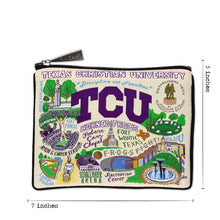 TCU Woven Pouch
