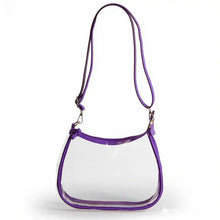 Clear Purse with Scarf- Tarleton
