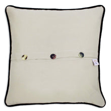Hand-Embroidered Pillow- Texas