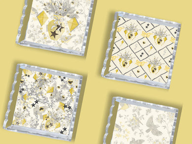 Scalloped Tray- Kappa Alpha Theta