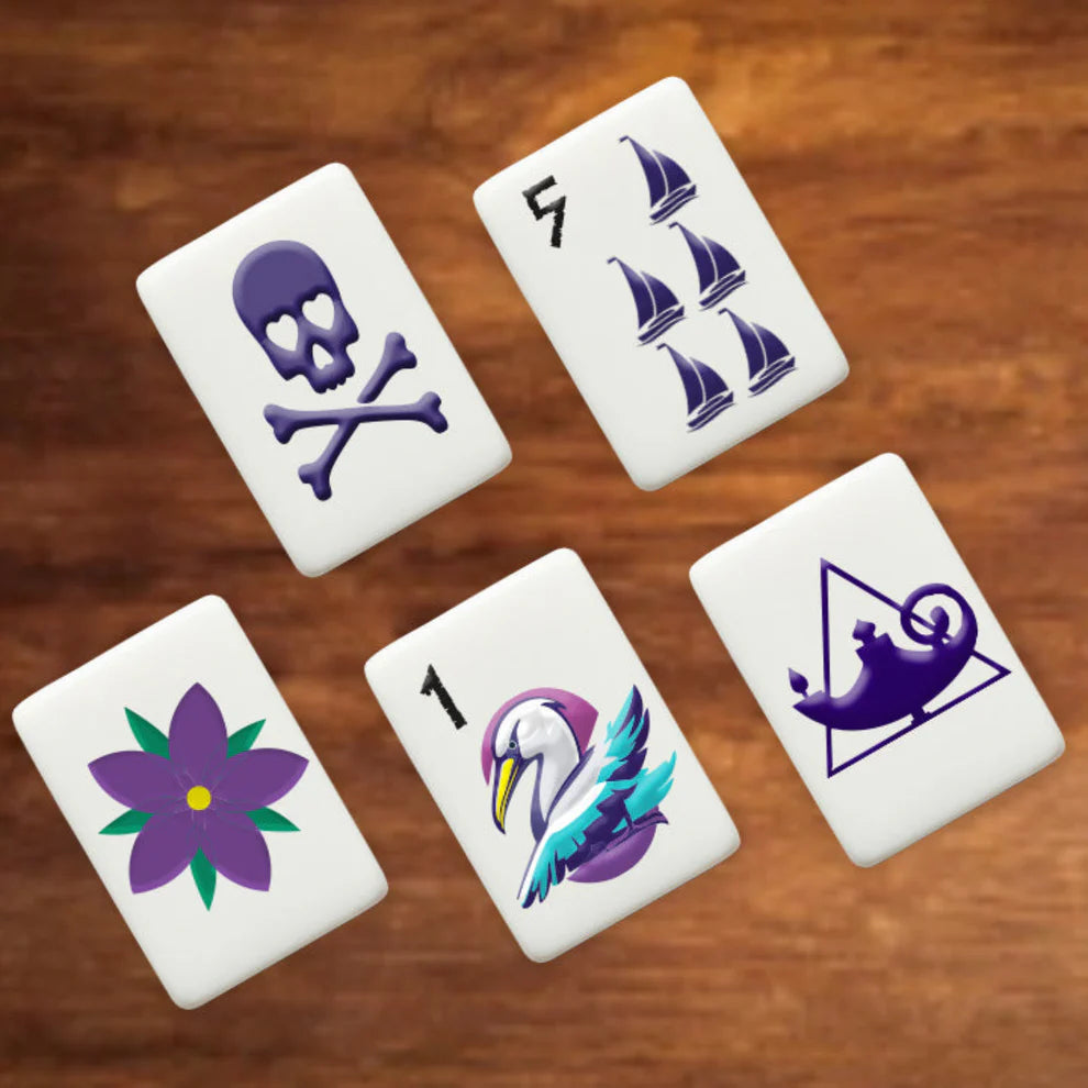 Mahjong Tile Set- Sigma Sigma Sigma