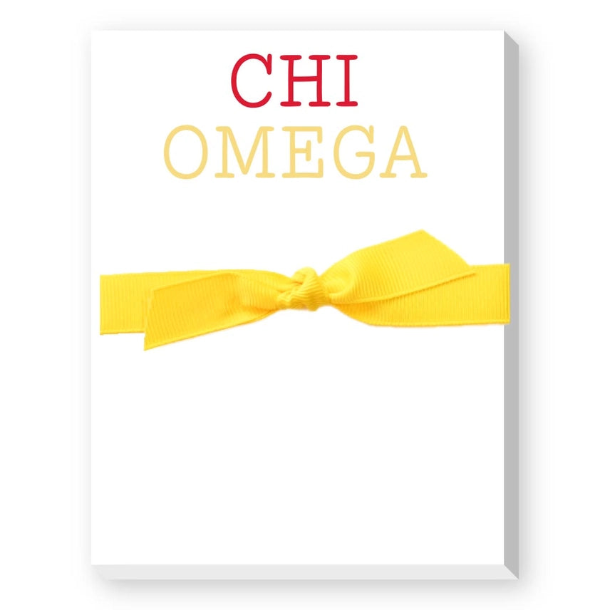 Typewriter Mini Notepad- Chi Omega