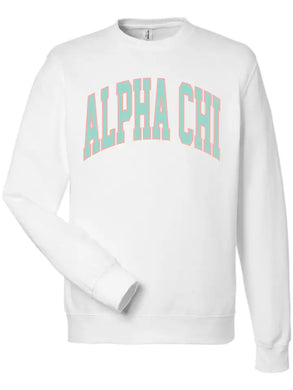 Varsity Crew Sweatshirt- Alpha Chi Omega
