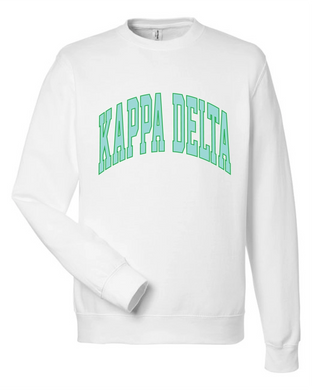 Varsity Crew Sweatshirt- Kappa Delta