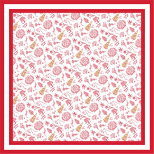 Greek Toile Silk Scarve-Chi Omega Preorder