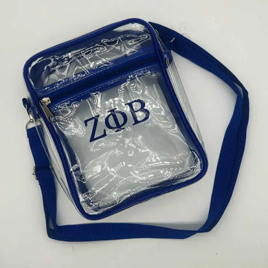 Clear Travel Bag- Zeta Phi Beta