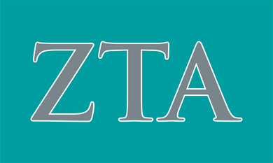 Greek Letter Flag- Zeta Tau Alpha