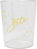 Vintage Vegas Wastebasket- Zeta Tau Alpha