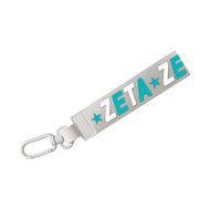 Silicone Keychain- Zeta Tau Alpha