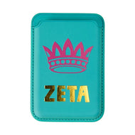 Magnetic Phone Wallet- Zeta Tau Alpha