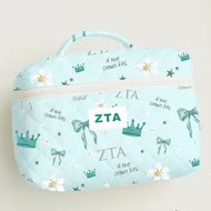 Handled Toiletry Bag- Zeta Tau Alpha