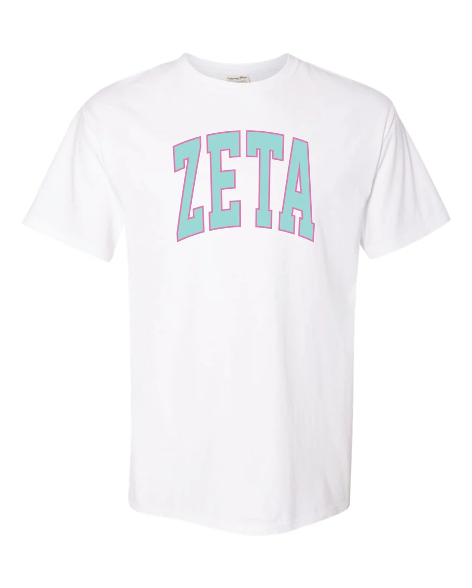 Varsity Tshirt- Zeta Tau Alpha
