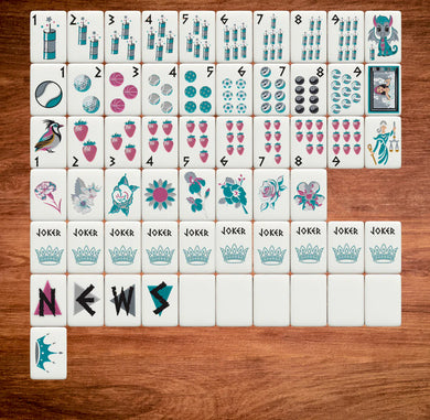 Mahjong Tile Set- Zeta Tau Alpha