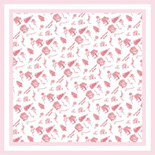 Greek Toile Silk Scarve-Alpha Gamma Delta Preorder