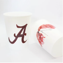 Alabama Plastic Game Day Cups