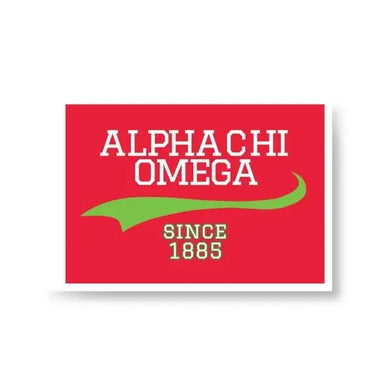 Peel and Stick Patch-Alpha Chi Omega