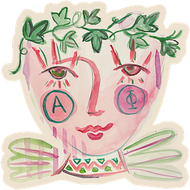Fancy Sister Decal- Alpha Phi