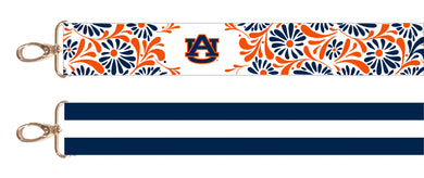 Floral Purse Strap- Auburn